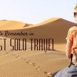 Simple Things to Remember in Your First Solo Travel
