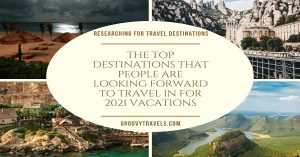 The Top Destinations That People Are Looking Forward To Travel In For 2021 Vacations